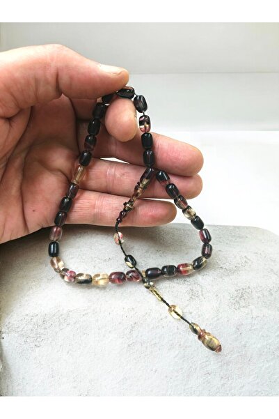 İnan Tesbih Halkali Model Fire Amber Tesbih