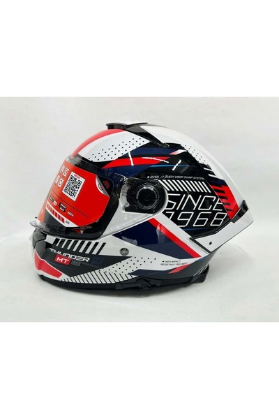 Genel Markalar Kask Thunder 4sv Luminence A7 Şefaf Vizörlü Kask Parlak Renk -...