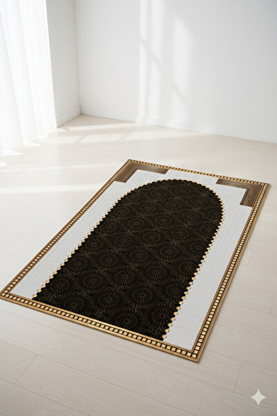 FOREVER ALDORA Seccade Yumuşak Süngerli Diz Acıtmaz Kalın Halı Seccade