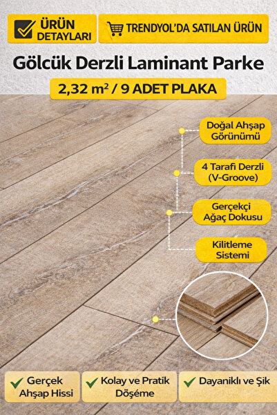 Varioclic Gölcük Derzli Laminant Parke 2.32 M2
