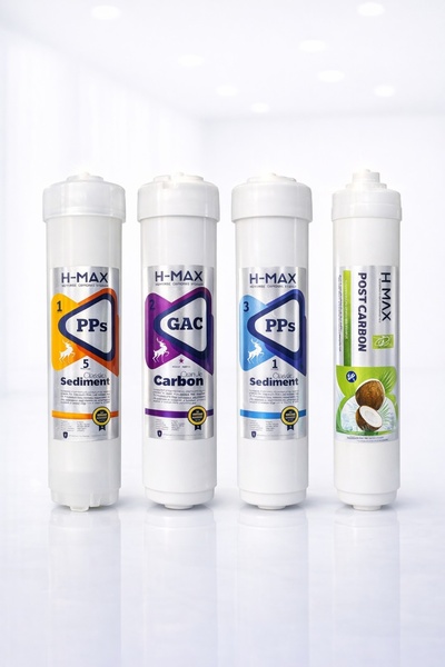 PLUSKIT Quick Kapalı Kasa Su Arıtma Cihazı 4lü Filtresi