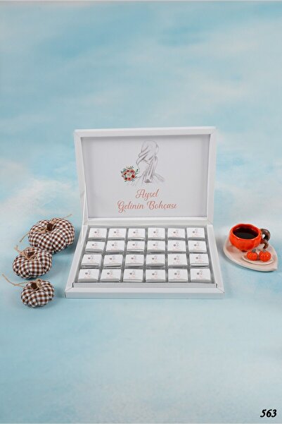 KAKAO AĞACI 70 Adet Kapalı Gelin Bohça Çikolatası