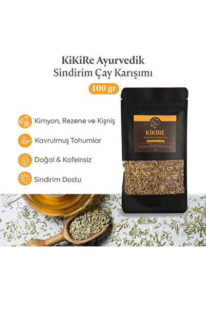 ojas kitchen KiKiRe Ayurvedik Sindirim Çayı 100 gr