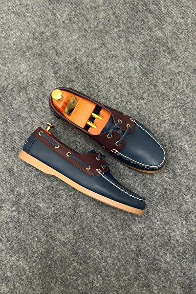 Greyybull Shoes синьо-чорні літні чоловічі шкіряні туфлі - літні чоловічі туфлі