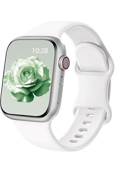 Alstrap حزام سيليكون لساعة Apple Watch Series 6/7/8/9 10 Se/Ultra - 44 45 46 ...