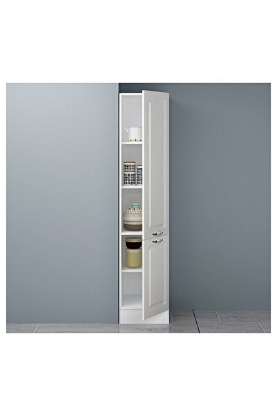 Fly 45 Cm Bdrm Beyaz Membran Boy Dolabı