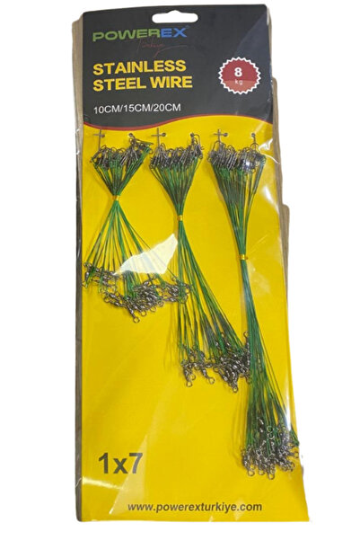 POWEREX 72li Kartela Black Nikel Fırdöndülü Çelik Tel