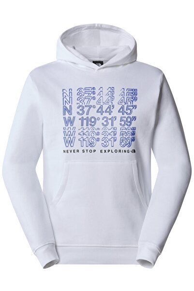 THE NORTH FACE M SS24 Coordinates Hoodie Men's Casual Sweatshirt NF0A87EAFN41 White