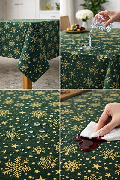Doğa Panama Cotton Duck Fabric Liquid-Proof Table Cloth Tableware