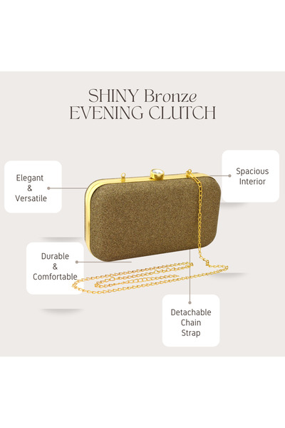 KIYAY حقيبة كلاتش نسائية، ناعمة وخفيفة الوزن، مناسبة لحفلات الزفاف، وحفلات ال...