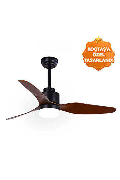 KOÇTAŞ Wavy 117 cm Kahve 3 Kanat Tavan Vantilatörü