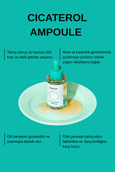 beplain Cicaterol Bariyer Onarıcı ve Yatıştırıcı Ampul