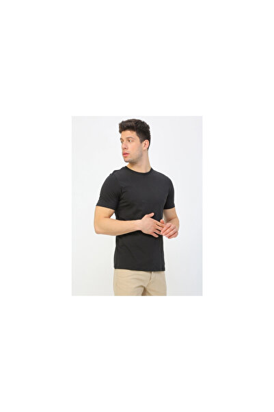 Jack & Jones Jack&Jones 12156101 Erkek T-shirt Siyah