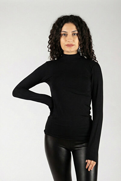 nacar çarşı Μακρυμάνικο Γυναικείο Κορμάκι από Λύκρα - Μισό Ζιβάγκο