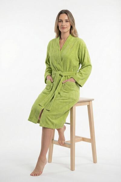 Ender Home Μπουρνούζι κιμονό 100% βαμβάκι Unisex