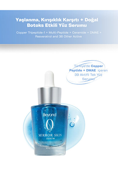 Beyond Handmade Yaşlanma Karşıtı & Doğal Botoks Etkili Yüz Serumu - Copper Pe...