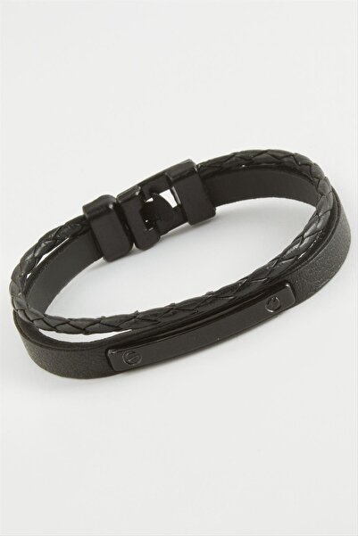 feryal سوار من الجلد الصناعي عالي الجودة من MTXDPN (163914)-أسود