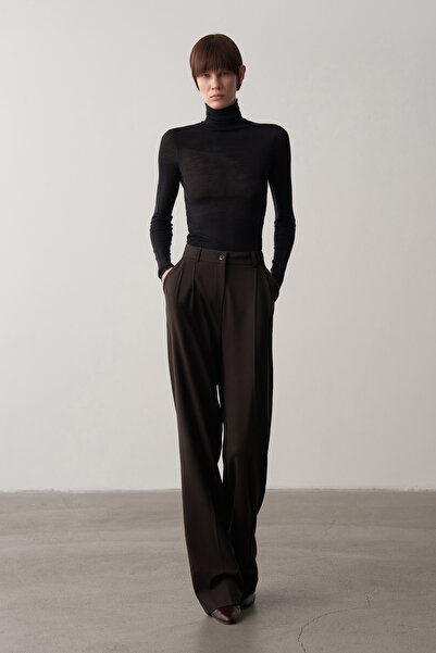 Mathilda Store Kadın Acı Kahve Private Edition Everyday Pantolon