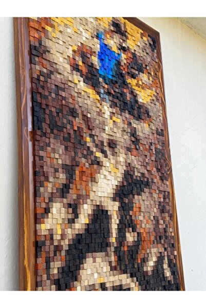zenedesignstudio Akustik Panel Asi Meleklerin Düşüşü Wood Wall Art 170*100 cm...