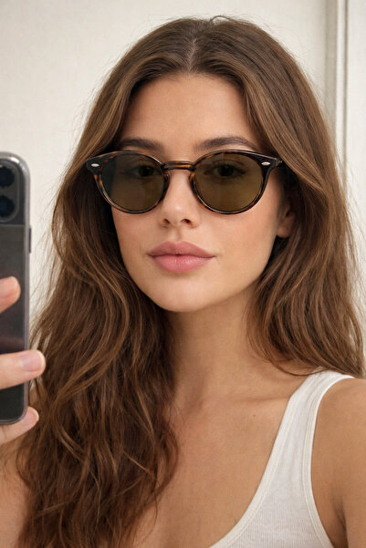 Ray-Ban RayBan Leopar Desenli Unisex Güneş Gözlüğü