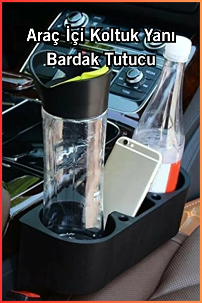Ankaflex Araç Içi Koltuk Yanı Bardak Tutucu Ve Koltuk Başlığı Bardaklık Oto A...