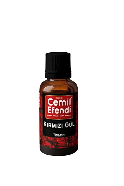 Cemilefendi Kırmızı Gül Esansı 10 ml Uçucu Buhurdanlık Koku Yağı Difüzör Parf...