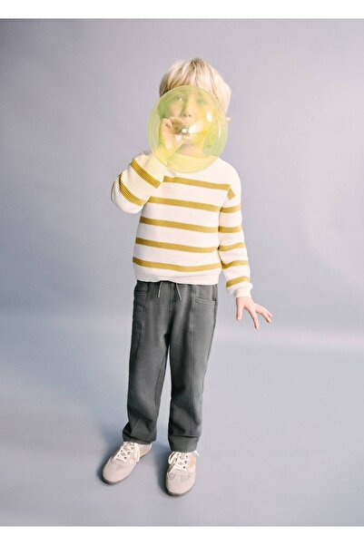 MANGO Baby Streç koton pantolon