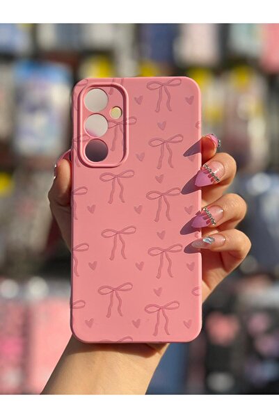 CaseKİdükkan حافظة هاتف من السيليكون مع طبقة داخلية مخملية ونمط إطلاق متوافق مع هاتف Samsung Galaxy A34