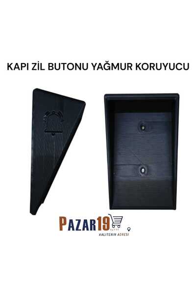 pazar 19 by hitit dış mekan kapı zili yağmur koruyucu