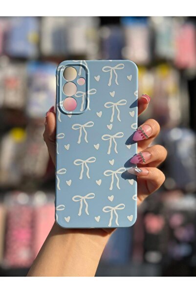 CaseKİdükkan حافظة هاتف من السيليكون مع طبقة داخلية مخملية ونمط إطلاق متوافق مع هاتف Samsung Galaxy A34