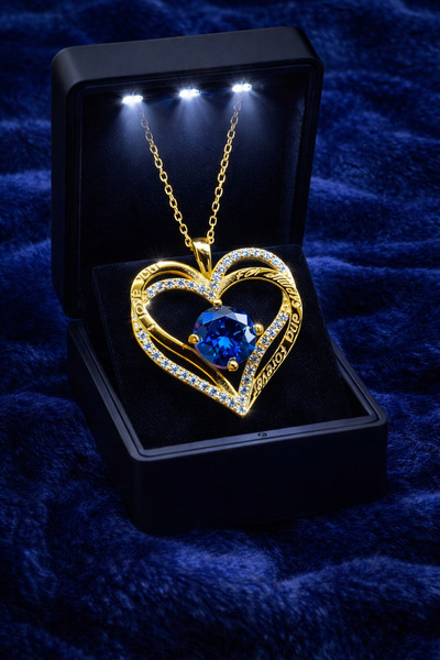 KAR DİAMOND 14 Ayar Altın Zincirli Seni Her Zaman Ve Sonsuza Denk Seviyorum Y...