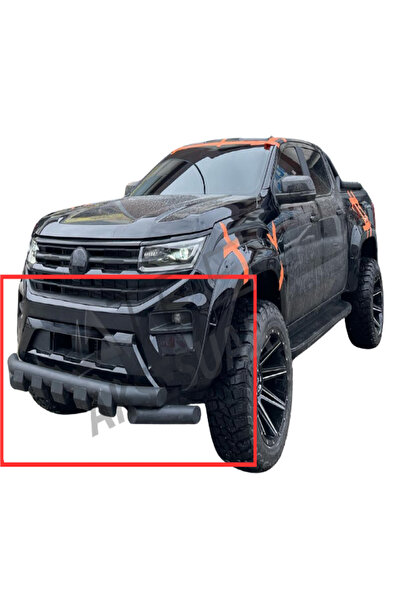 ROAL TUNİNG 2022+YENİ AMAROK ÖN TAMPON KORUMA DEMİRİ SHARK