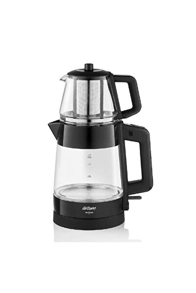 Arzum AR3136 Teamond 1800 W Cam Çay Makinesi - Siyah