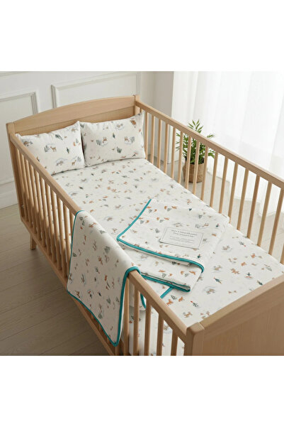 ELEGANCEHOME Flannel 100% Cotton Baby Blanket Set