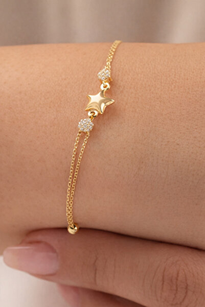 Çgk Çiğdem Gürel Kuyumculuk Çıtır Yıldız Altın Bileklik