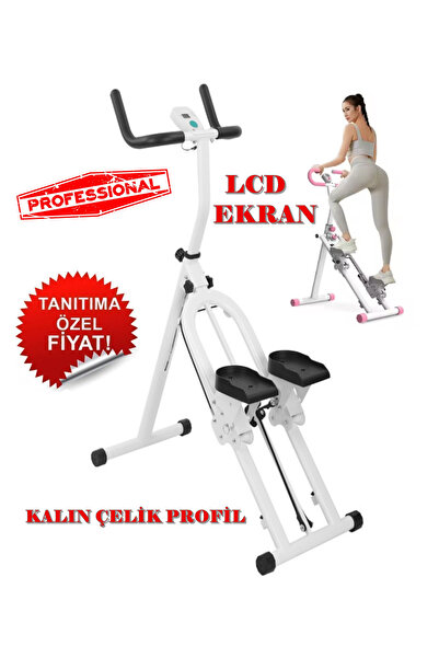 Raiden C-01 Katlanabilir Dikey Tırmanma Egzersiz Aleti Stepper Kondisyon Bisikleti Spor Aleti Fitness Aleti