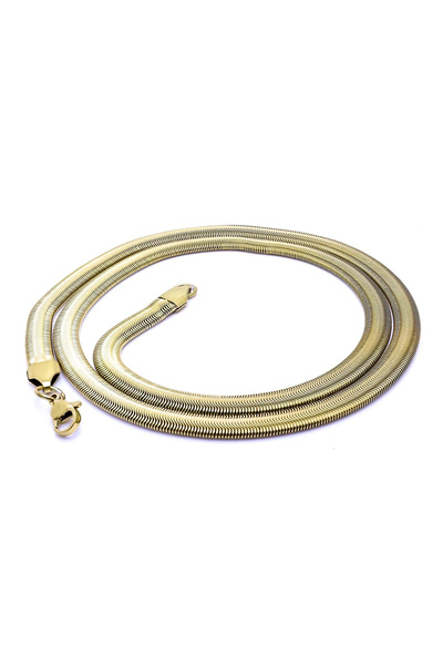 Generic Brand Italian Steel Necklace 2mm X 6mm 3183Cek047