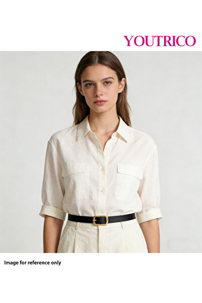 Youtrico حزام نسائي رفيع من الجلد الصناعي بتصميم عتيق