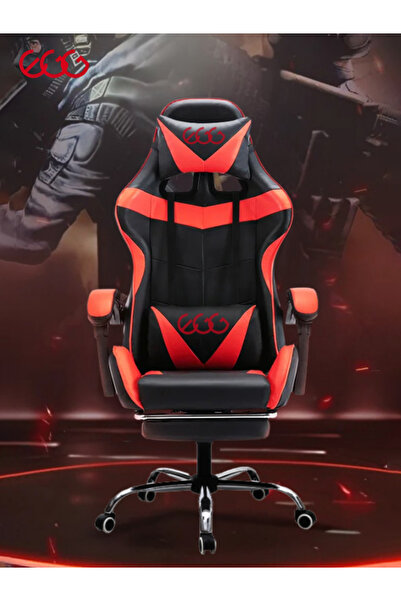 EGG Gaming/Computer Chair Ergonomic Lumbar, Back Support, Metal Base, Height ...