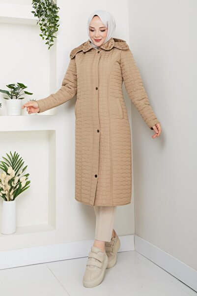 ESLEMNUR معطف مبطن بداخله 110 سم