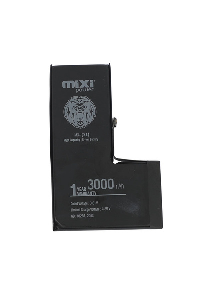 mixipower iPhone XS Uyumlu Yüksek Kapasiteli Batarya, Pil Sağlığı Yüzde Gösterir, TR Garantili