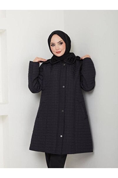 MODA Palton Kapitone 90 CM - Material textil Kap0001