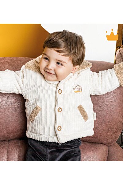 Babyhola 1.5 Tog Somot Pamuk Podstavljena jakna za bebe i decu 13454