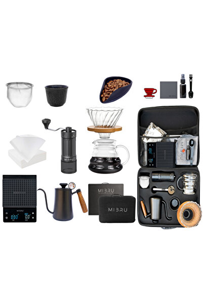 MIBRU V60 Set Coffee Set Of 12 Piece Pour Over Coffee Maker Complete Drip Spe...