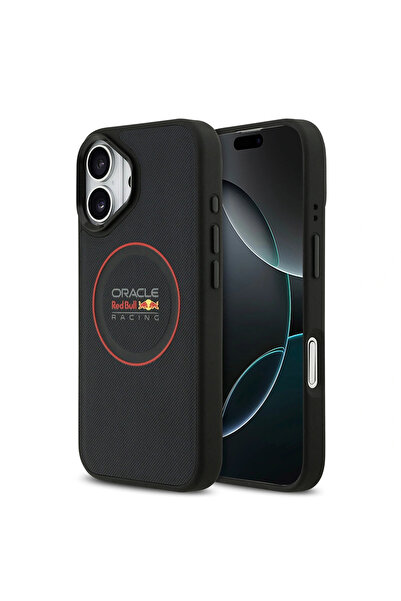 Red Bull iPhone 17 uyumlu Kılıf Redbull Lisanslı M-safeli Kırmızı Halka ve Lo...