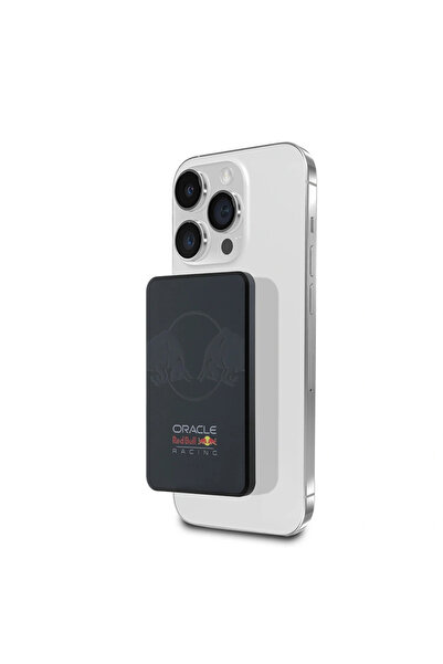 Red Bull Redbull Lisanslı M-Safe Özellikli Dijital LED Göstergeli Çift Boğa Baskılı Powerbank 5000MAH 15W