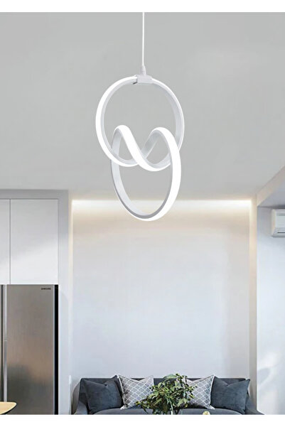 RONİSU AYDINLATMA Zen Sarkıt Led Avize - Oturma Odası, Salon, Mutfak Uyumlu Ledli Avize