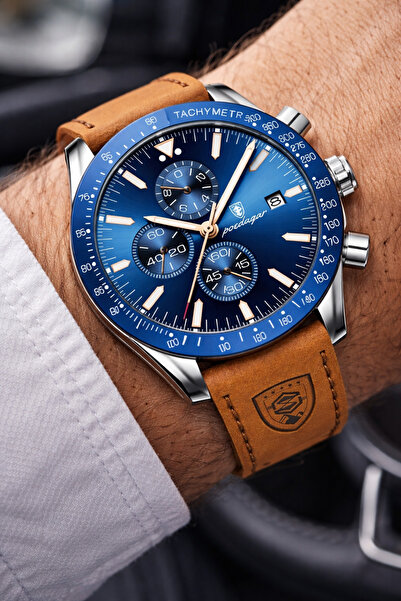 Genel Markalar P988 Deri Kordon Erkek Kol Saati