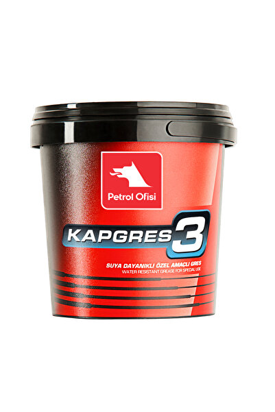Petrol Ofisi Kap Gres 3 0.9 KG Kırmızı Gres