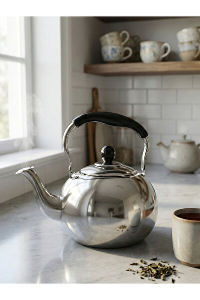 SQUALO إبريق ستانلس ستيل – سعة 3 لتر – أنيق وعملي للتسخين والتقديم